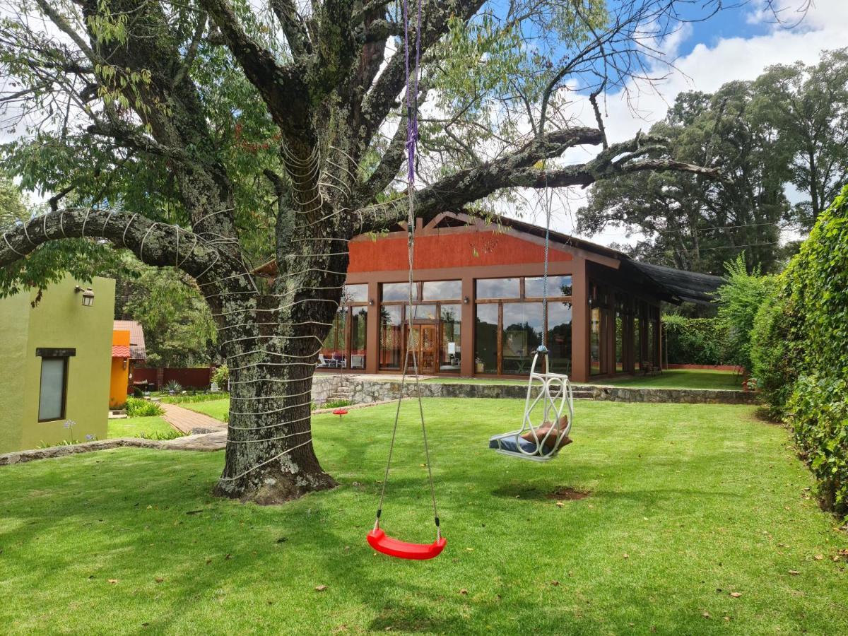 Finca Los Angeles Hospederia & Sociales Huasca de Ocampo Luaran gambar