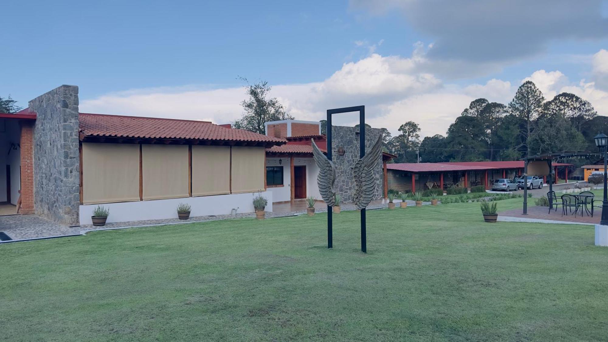 Finca Los Angeles Hospederia & Sociales Huasca de Ocampo Luaran gambar