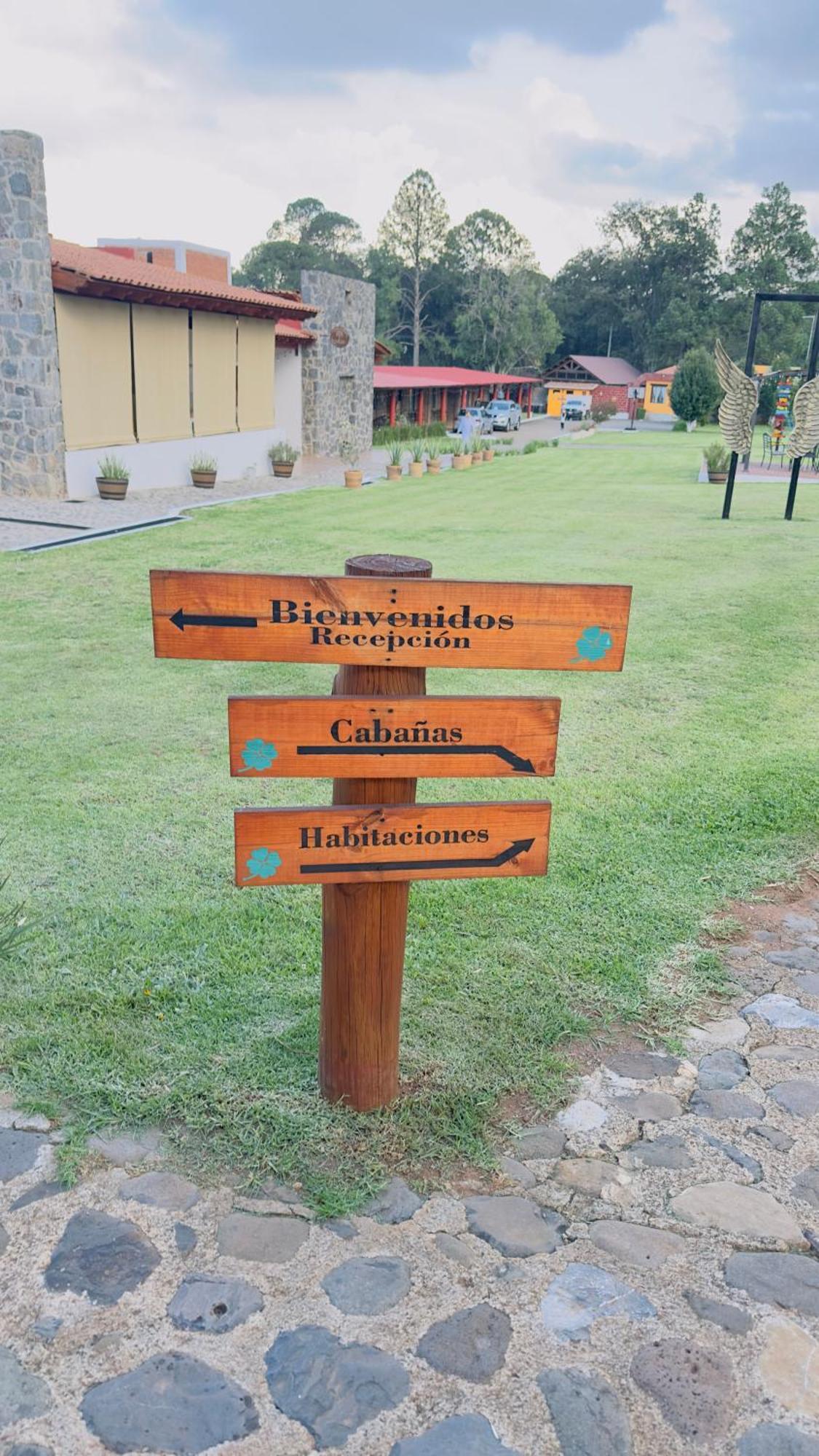 Finca Los Angeles Hospederia & Sociales Huasca de Ocampo Luaran gambar